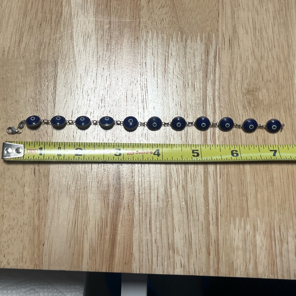 Blue Evil Eye Bracelet
